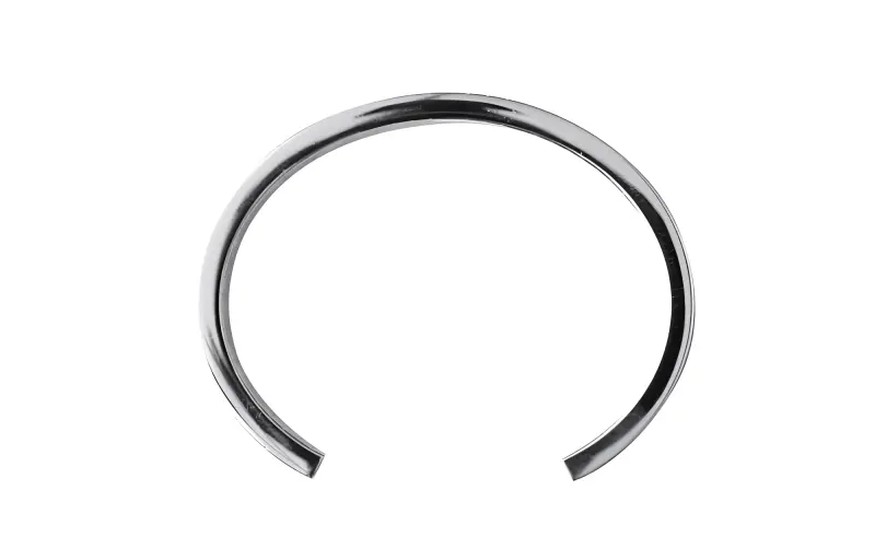 Burberry Silver Bangles Unisex Silver