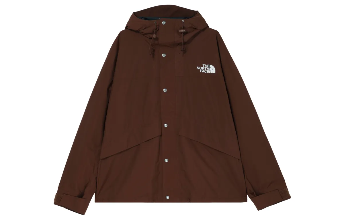 THE NORTH FACE 1986 Series Water Resistant Windproof Breathable Windbreaker Jacket Men's Brown