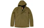 Timberland Outdoor Hiking Waterproof And Windproof Windbreaker Jacket Unisex Dark Olive Green