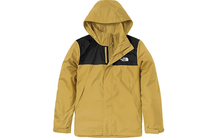 THE NORTH FACE SANGRO Waterproof, Windproof, And Breathable Windbreaker Jacket Men's Turmeric
