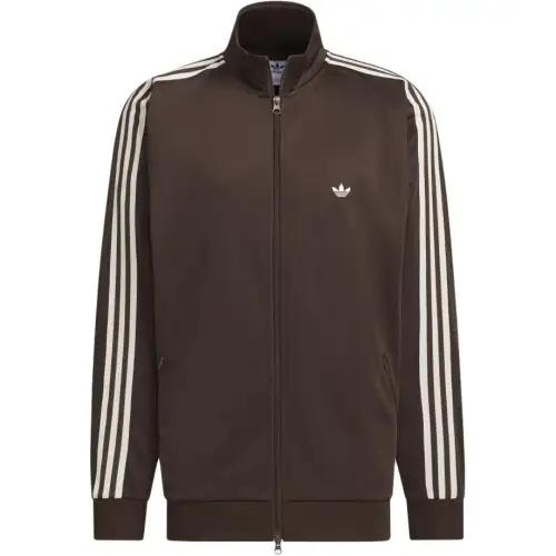 Adidas Originals BECKENBAUERTRACK SUIT AW24 UNITEFIT Jacket Unisex Dark Brown/Iridescent White