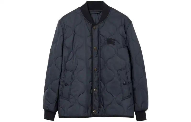 Burberry Quilted Buttoned Bomber Jacket
