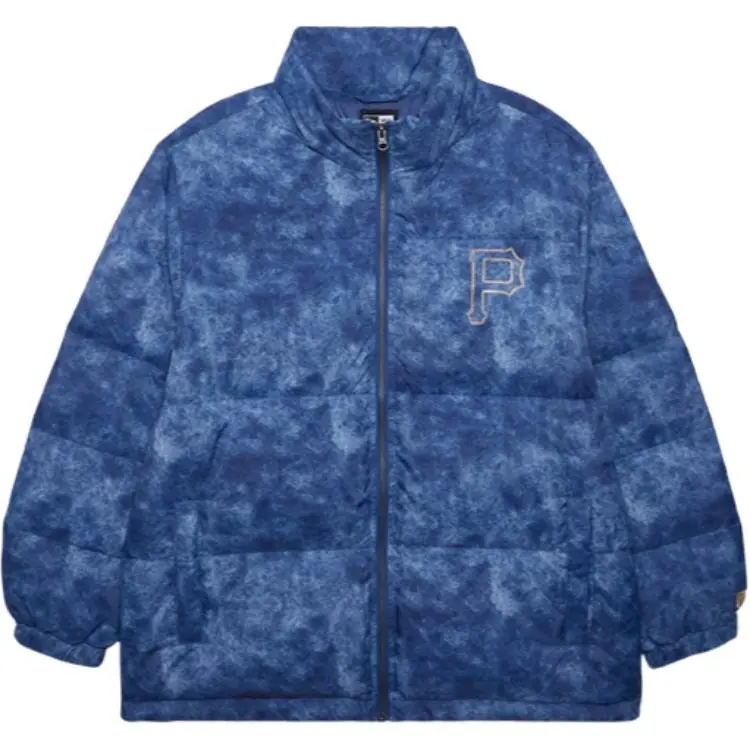 New Era FW24 Down Jacket Unisex Dark Color Denim Blue
