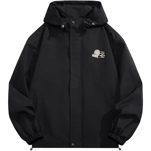 Doraemon Jackets Unisex Hooded Moderate Workwear