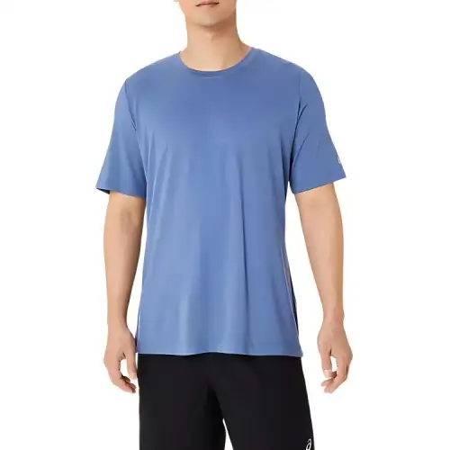 Asics T Shirt Men's Denim Blue Heather