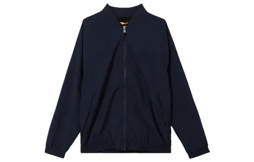 Timberland Jackets Men's Navy Blue Stand Collar Moderate Other