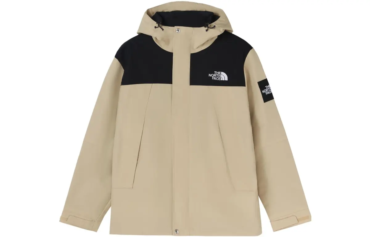 THE NORTH FACE Jackets Unisex Light Khaki Hooded Moderate Other