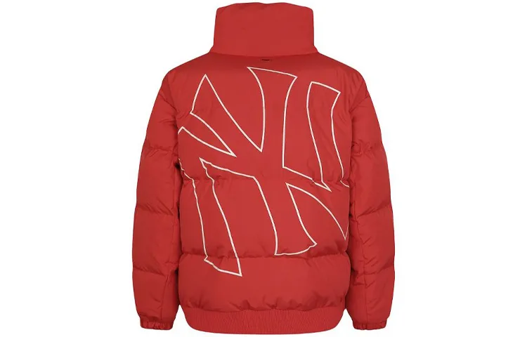 MLB Down Jacket Short Unisex Red