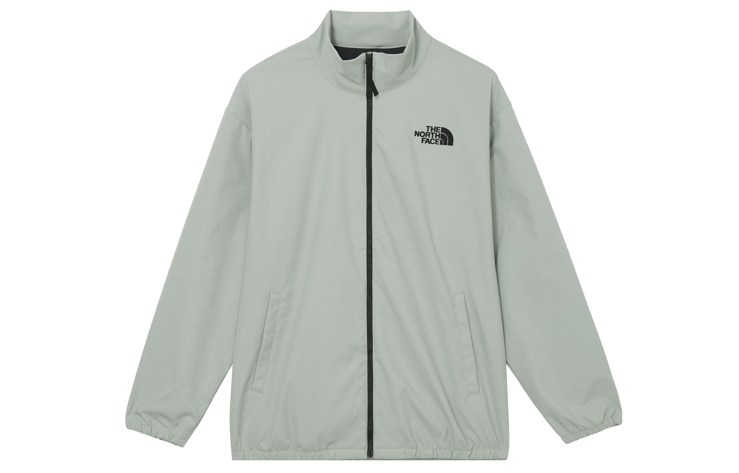 Куртка The North Face Logo (светло-серая)