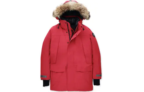 Canada Goose Down Jacket Unisex Red