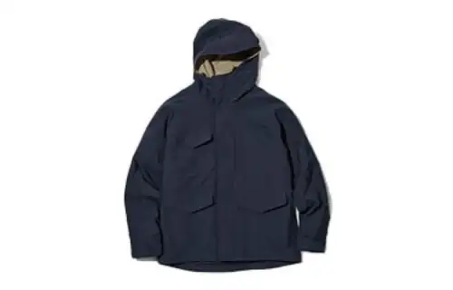 UNIQLO Breathable Windbreaker Jacket Men's Navy Blue