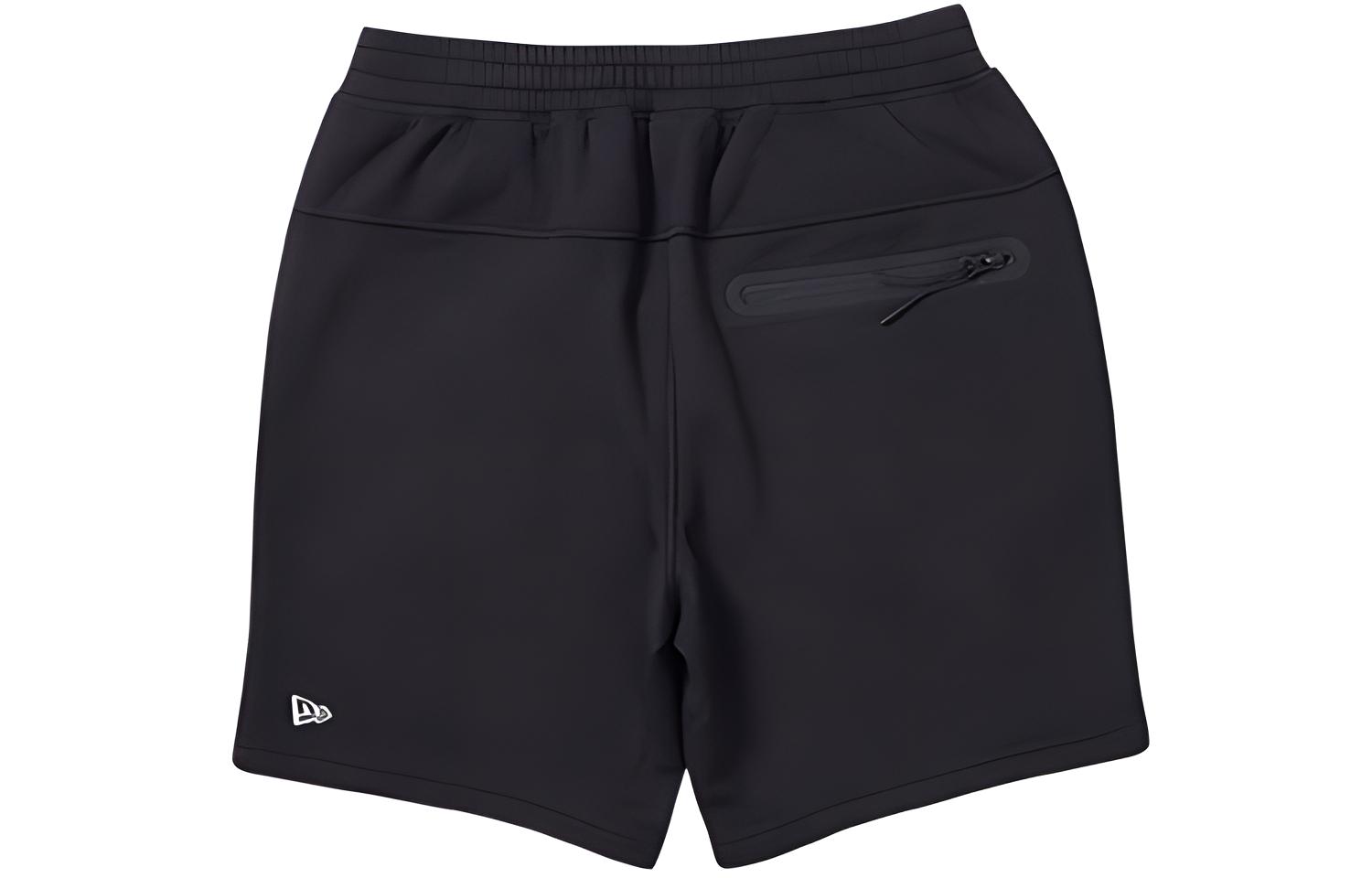 New Era Sports Shorts Unisex Black Moderate