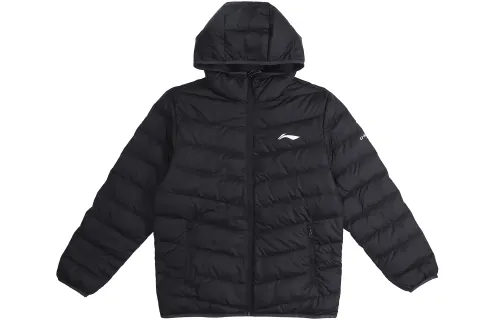 Li Ning Down Jacket Men's Standard Black