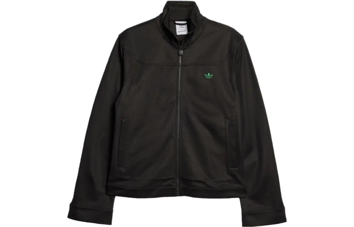 Adidas Originals x Wales Bonner embroidered trefoil zipped jacket