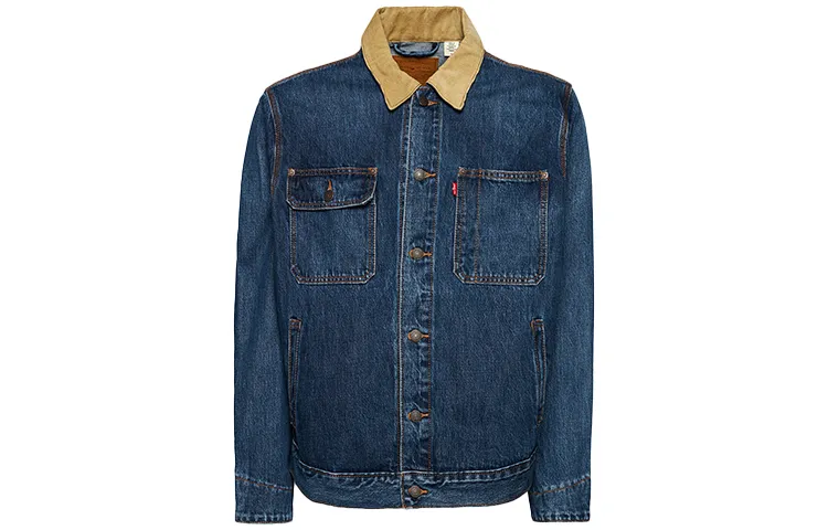 Levi's Casual Denim Jacket Men's Marine Blue
