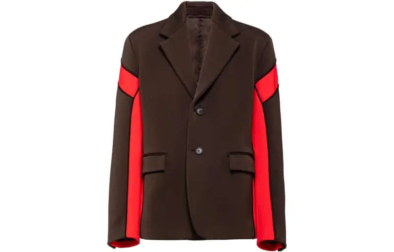 PRADA Business Suits Men's Brown Suit Collar Moderate Other