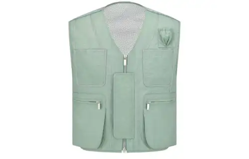 DIOR Homme Logo Embroidered Zip Up Vest