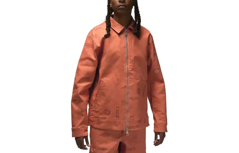 Jordan Flight Heritage Coat Men's Orange