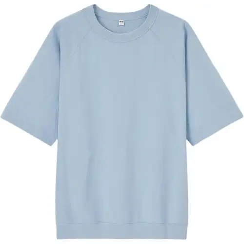 UNIQLO T Shirt Unisex Light Blue