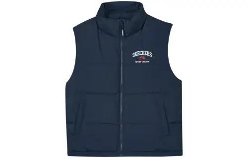 Skechers Colorful Vest Men's Navy Blue