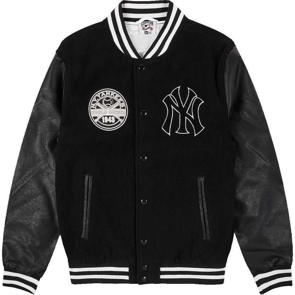 Мужская куртка New Era MLB Varsity (черная)