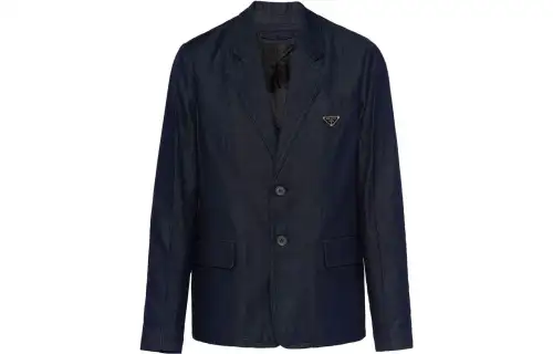 Prada denim blazer jacket