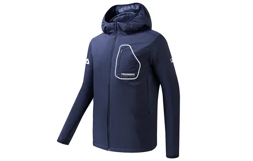 FILA Puffer Jacket Men's Royal Blue
