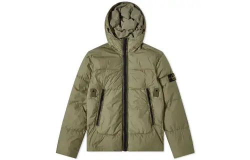 STONE ISLAND FW21 Down Jacket Unisex Green