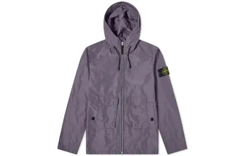 STONE ISLAND SS21 Waterproof Windbreaker Jacket Men's Gray