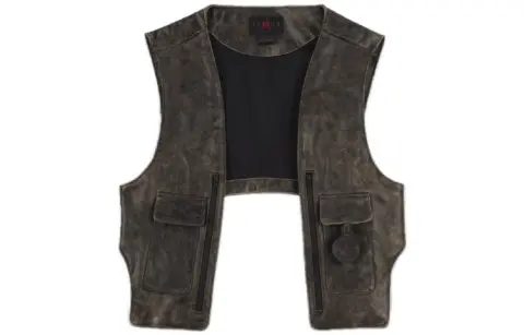 Jordan x J Balvin leather vest