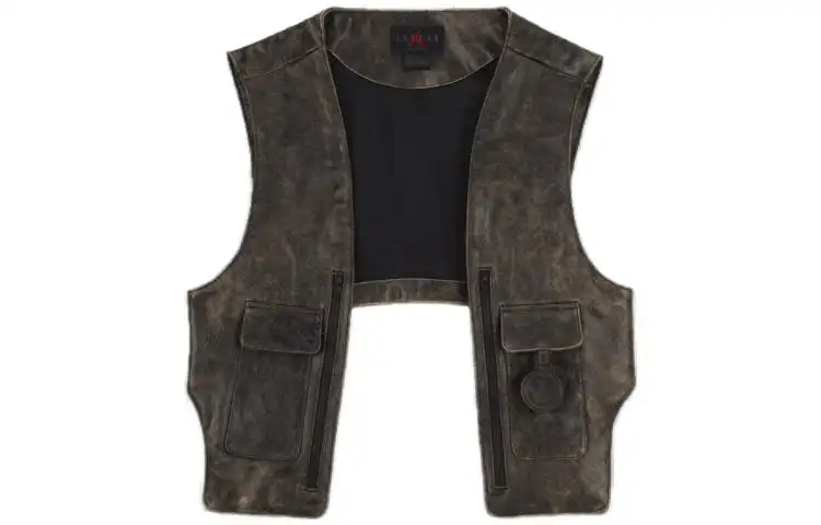 Jordan x J Balvin leather vest