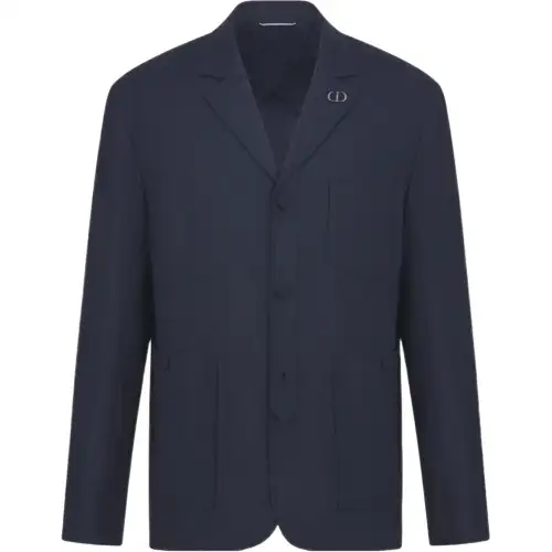 DIOR SS24 Business Suit Coat Men's Blue