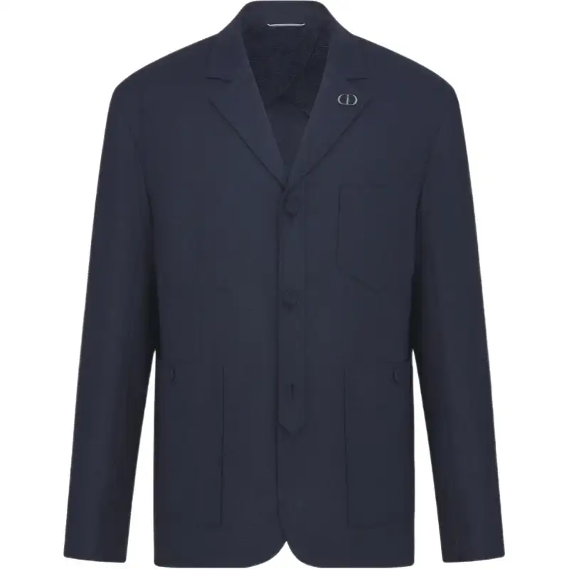 DIOR SS24 Business Suit Coat Men's Blue