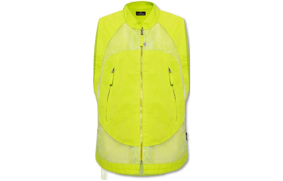 STONE ISLAND Shadow Project Mesh Panelled Zipped Vest