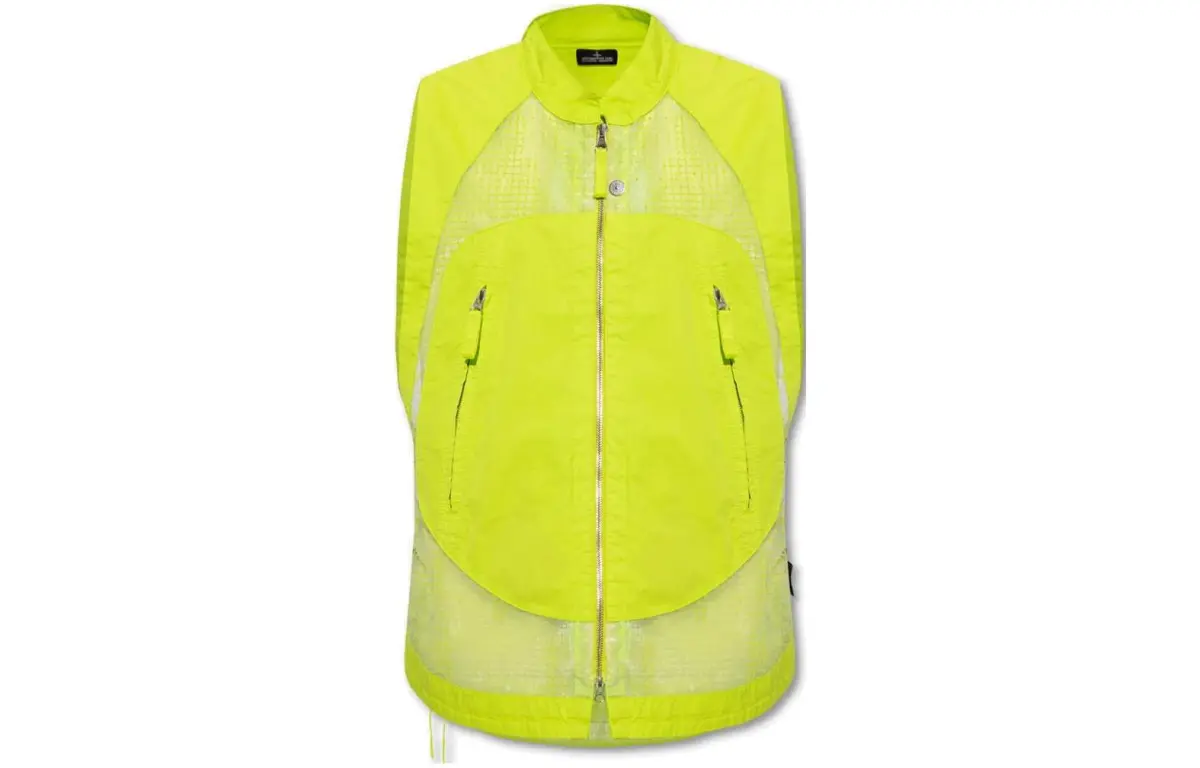 STONE ISLAND Shadow Project Mesh Panelled Zipped Vest