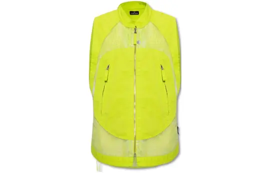 STONE ISLAND Shadow Project Mesh Panelled Zipped Vest
