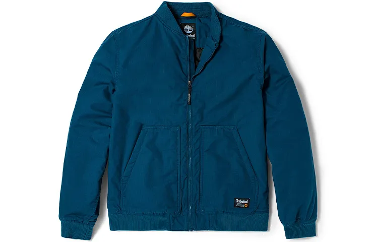 Timberland Puffer Jacket Winter Men's Medium Blue