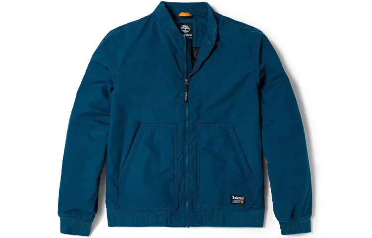 Timberland Puffer Jacket Winter Men's Medium Blue