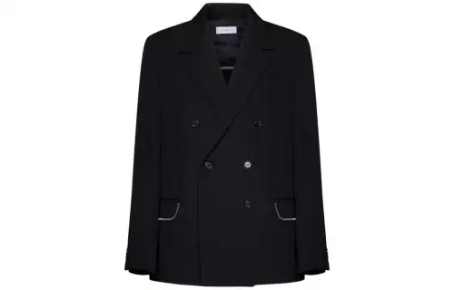OFF-WHITE Double-Breasted Long-Sleeved Blazer