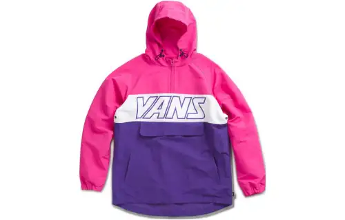 Vans Jackets Men's Purple Pink Hooded Moderate Other
