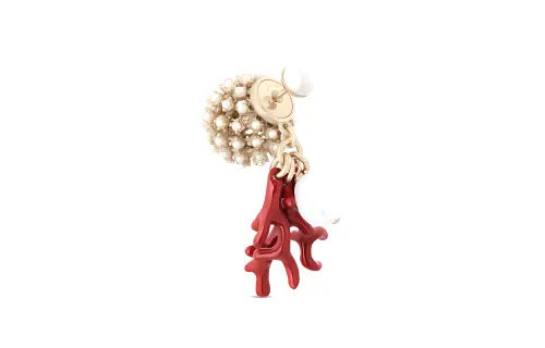 DIOR Earrings Women's Gold