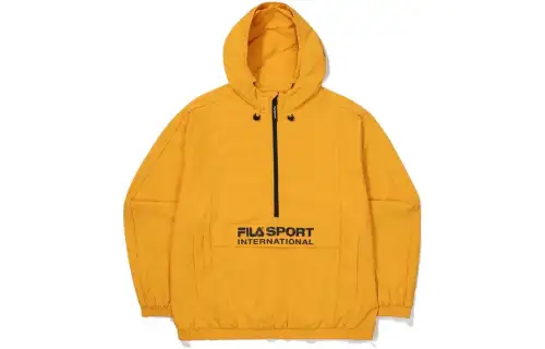 FILA Jackets & Coats Men's Yellow