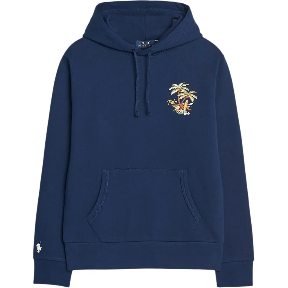 Polo Ralph Lauren Logo Embroidered Drawstring Hoodie