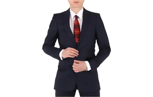 Burberry Business Suit Men's Blue