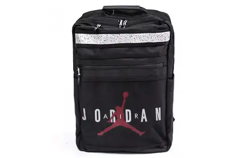 Jordan Polyester Backpack Regular Unisex Black