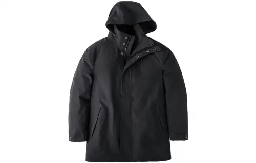 Timberland Jackets Men's Black Hooded Moderate Other