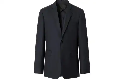 Burberry SS23 Business Suit Coat Men's Midnight Blue