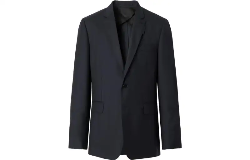 Burberry SS23 Business Suit Coat Men's Midnight Blue