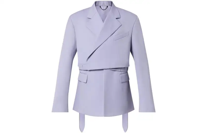 LOUIS VUITTON Business Suit Coat Men's Light Purple