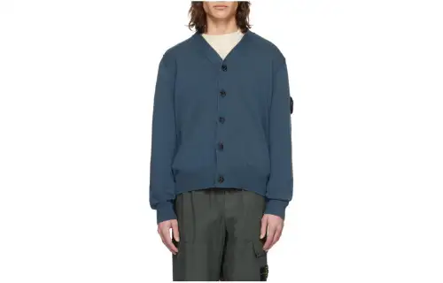 STONE ISLAND Jackets & Coats Men's Dark Blue